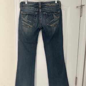 Big Star womens blue jeans size 28 XL - hemed inseam 30"   excellent condition